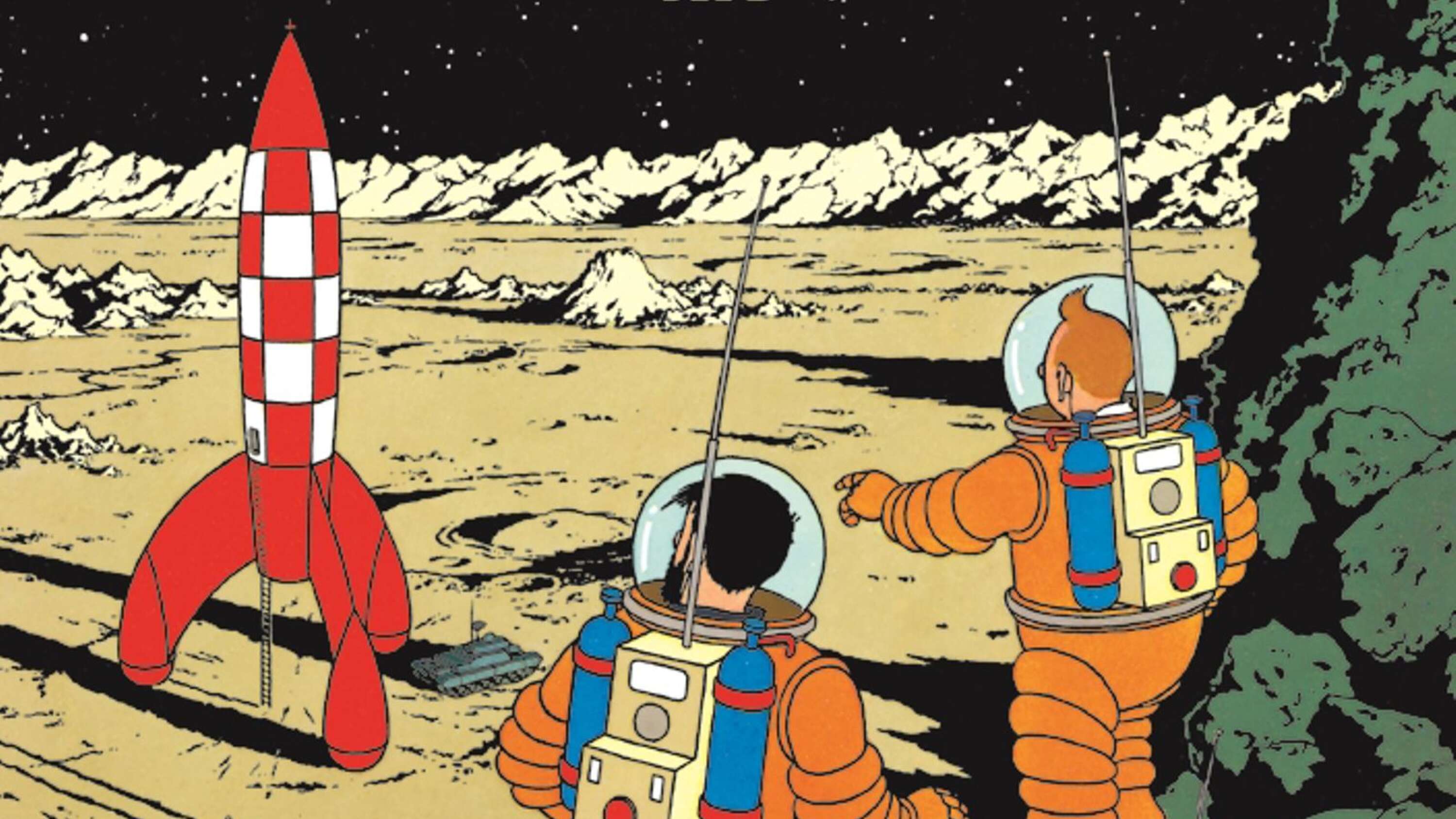 Jan Persson gillar Tintin och Månen tur och retur-albumen. Han till och med använder sig av bilder ur serieböckerna när han lär upp nya projektmedarbetare.