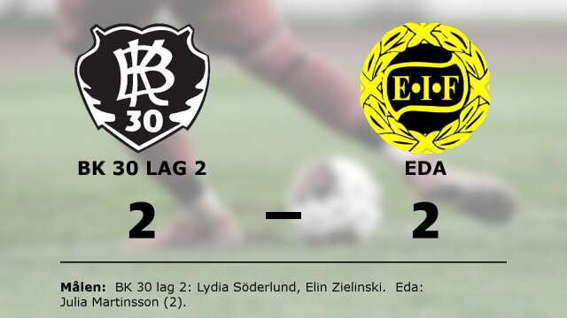 Västerås BK spelade lika mot Eda IF