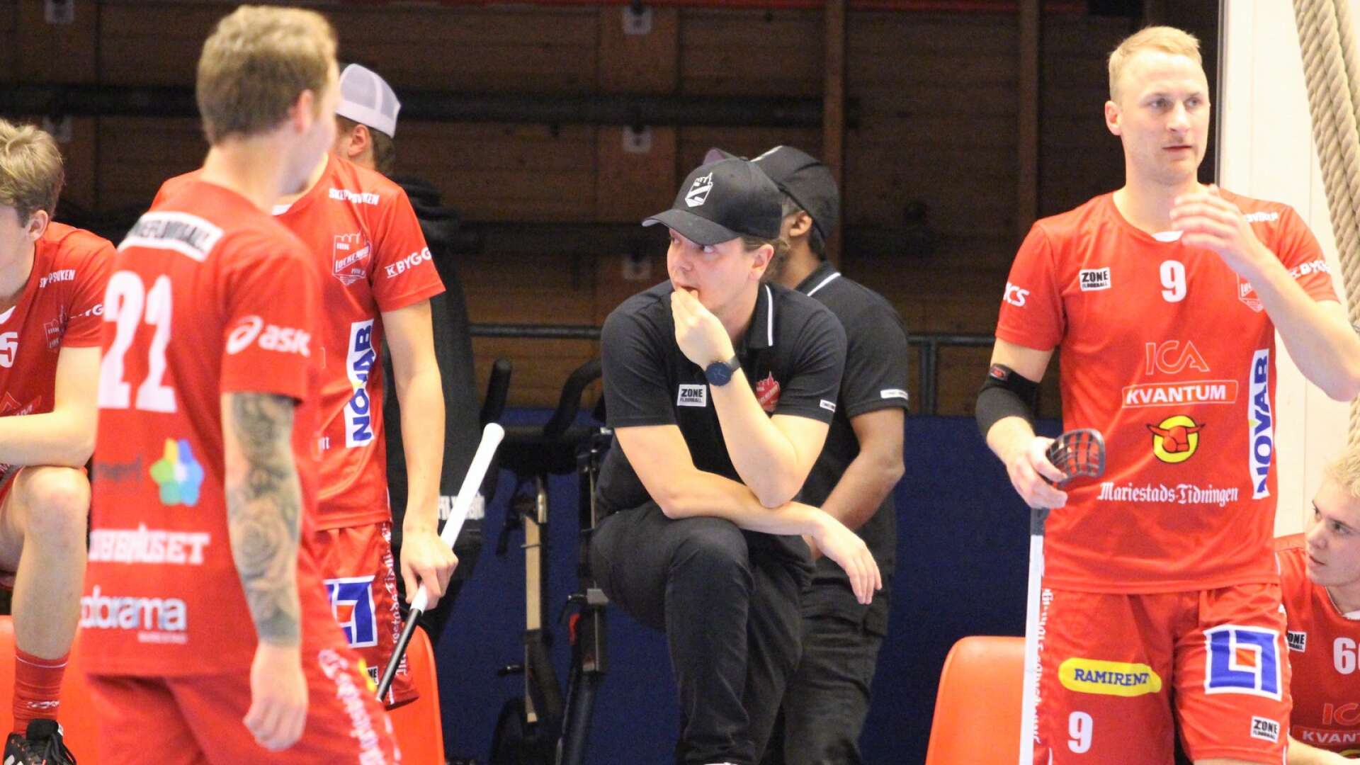 Unge tränaren Johan Libäck och Lockerud Mariestad går skilda vägar.