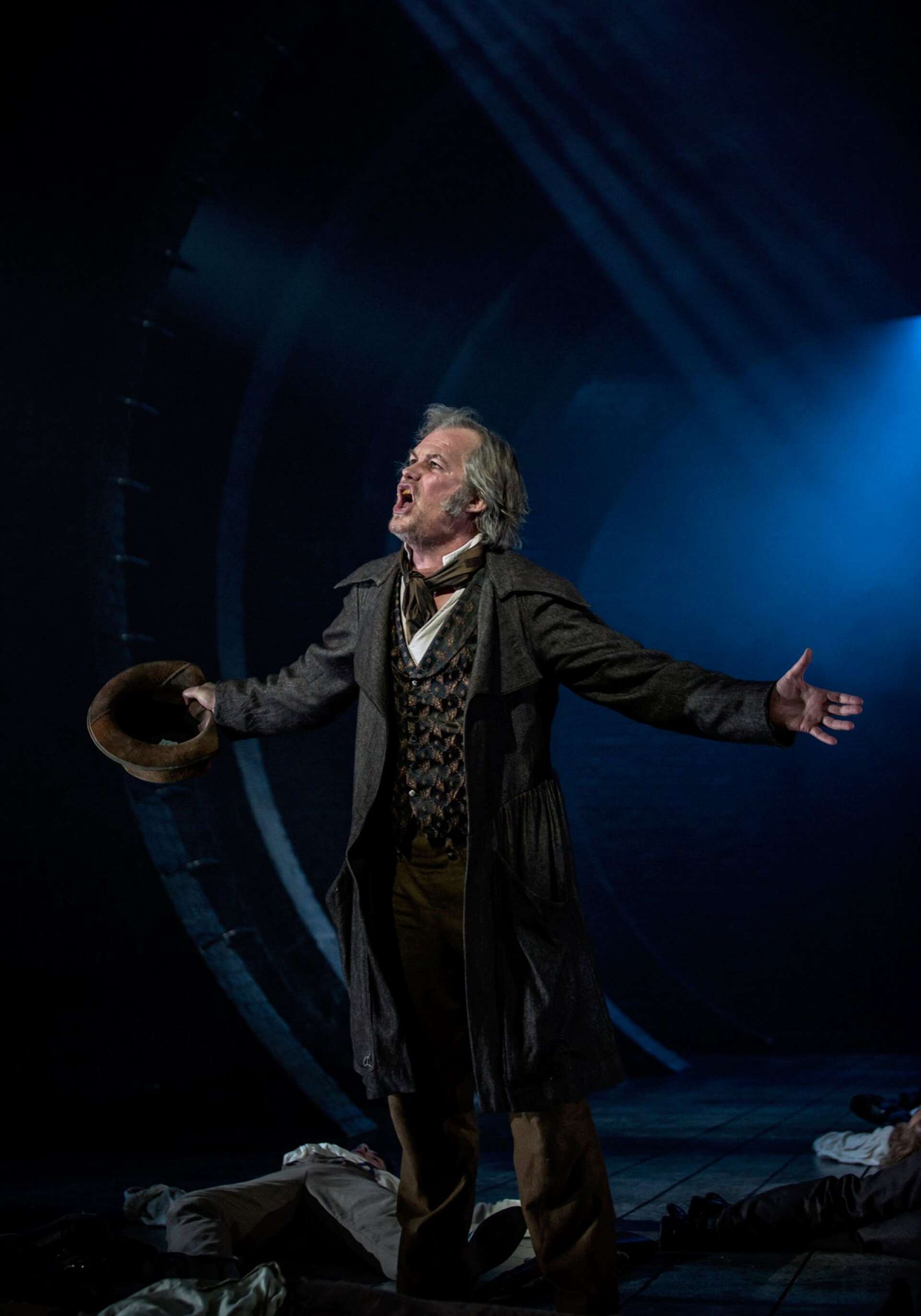 I Kulturhuset Spiras uppsättning av Les Misérables spelade Petter Andersson värdshusvärden Thénardier.