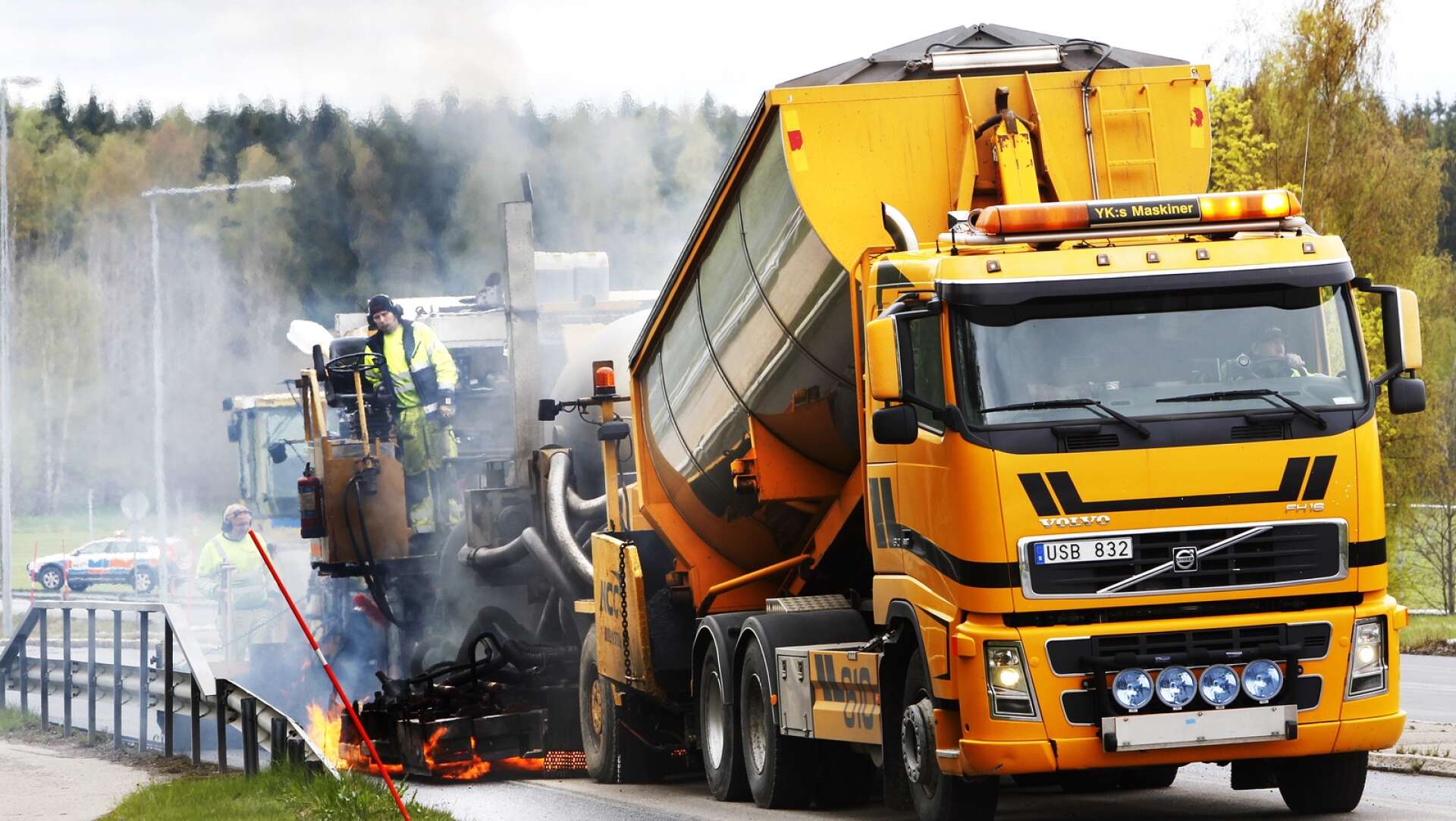 Under året satsat Karlstad kommun en del pengar på beläggningsarbeten av vägar. 