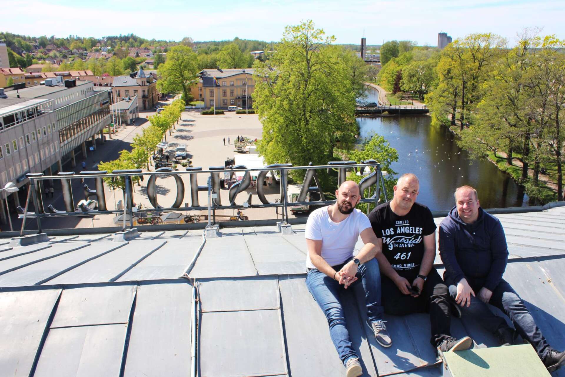 Marcus Andersson, Pierre Öhlin och Patrik Ekman sitter i styrelsen för Kristinehamns evenemangs- och aktivitetsförening som arrangerar Fastingen. 