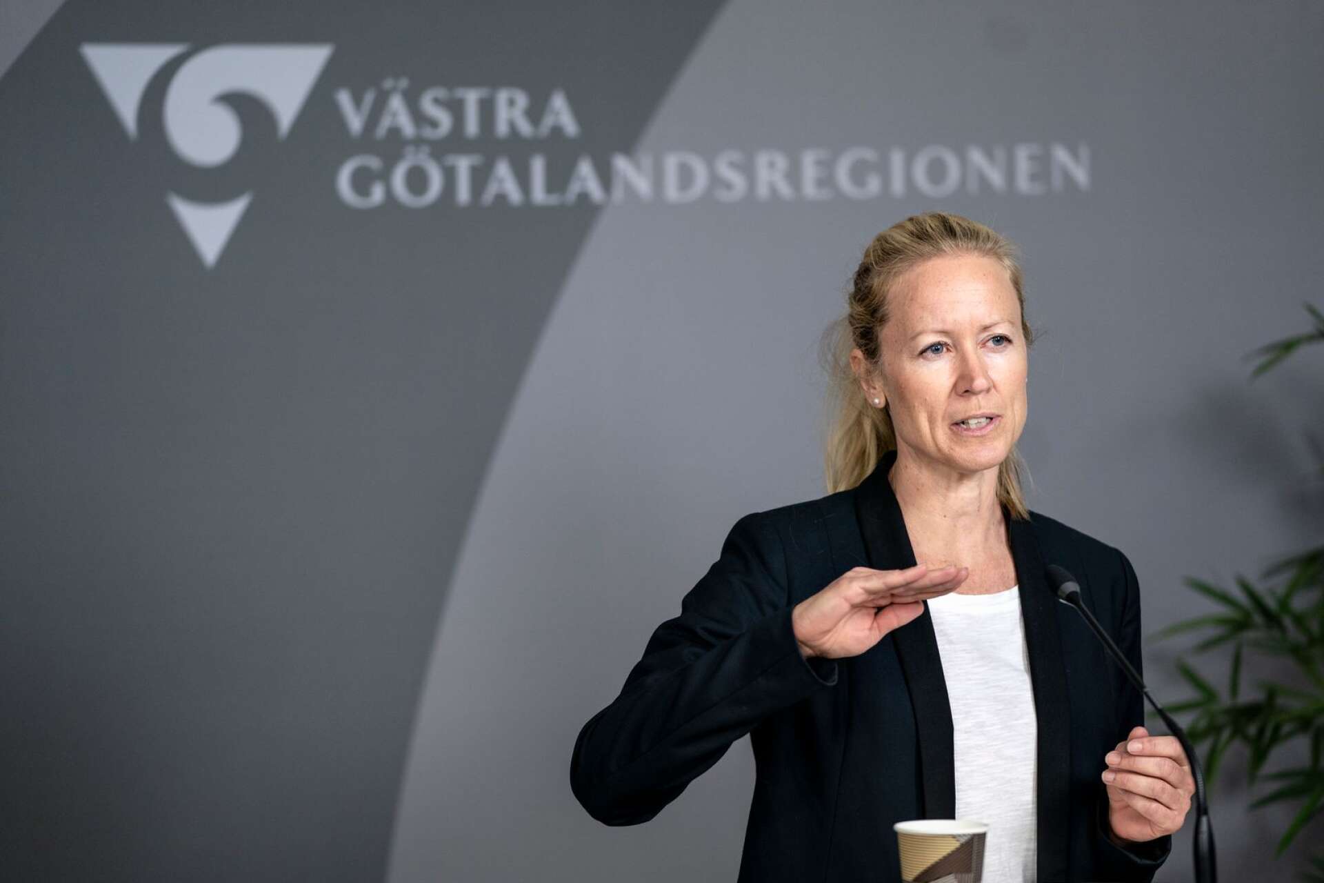 Kristine Rygge, vaccinationssamordnare i Västra Götaland, uppmanar alla som rekommenderas att vaccinera sig, att också göra det.