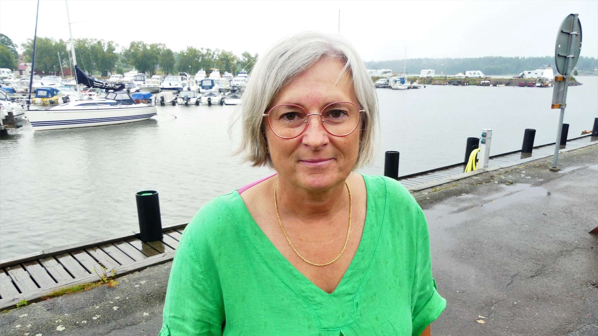 Centerpartiets gruppledare Mikaëla Thorén är nöjd med behållna mandat.