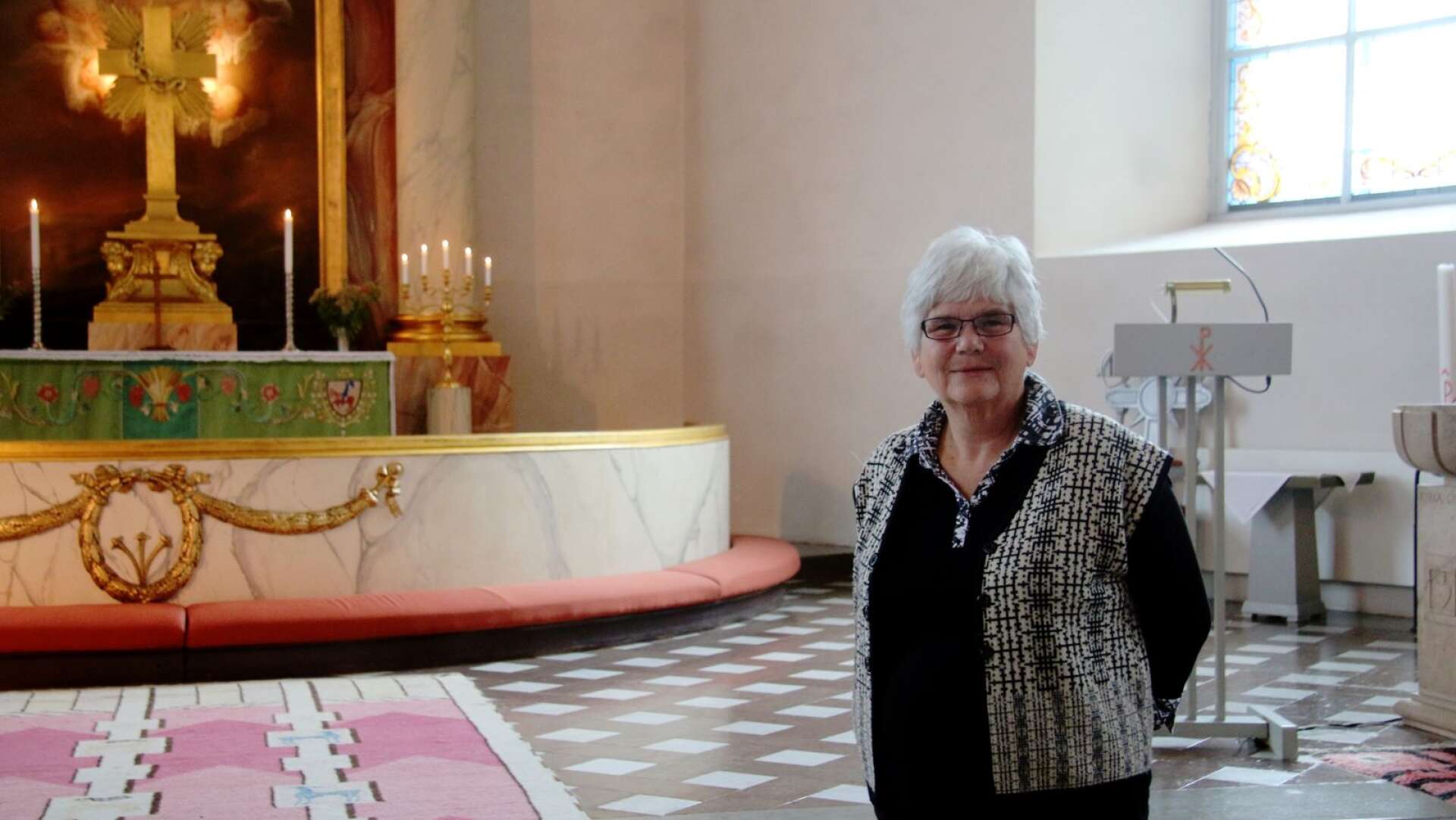 Det var stämningsfullt i Filipstads kyrka när Kerstin Chrunak framförde verk på orgeln av bland annat Bach och Alain. 