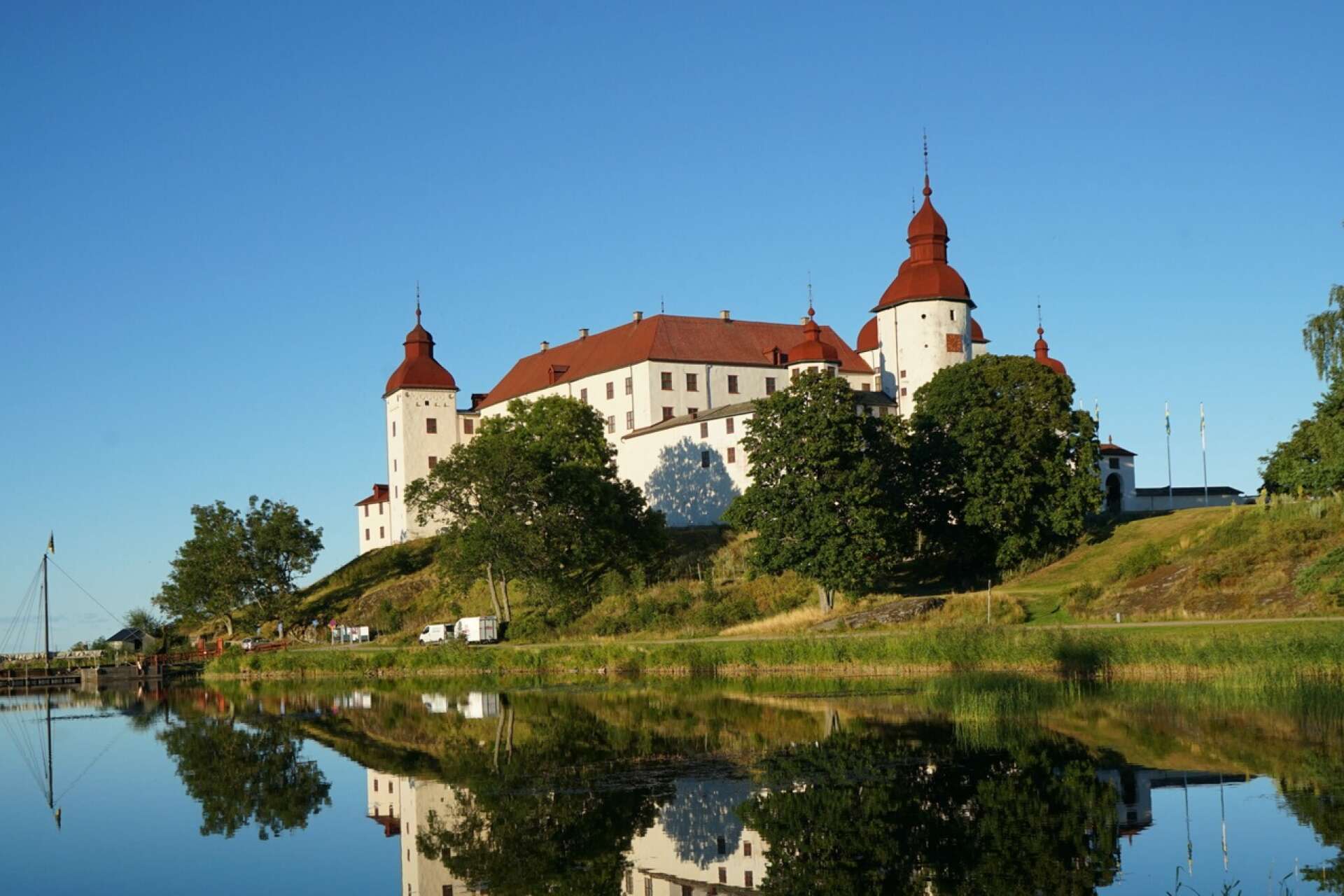 Läckö slott är en av Alexandra Charles favoritplatser i Skaraborg. Foto: Joakim Öhrn