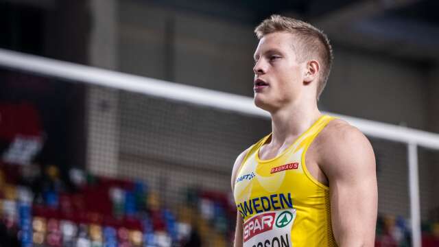 23-årige Henrik Larsson från IF Göta vann i mars EM-brons på 60 meter på nytt svenskt rekord 6,53 sekunder.