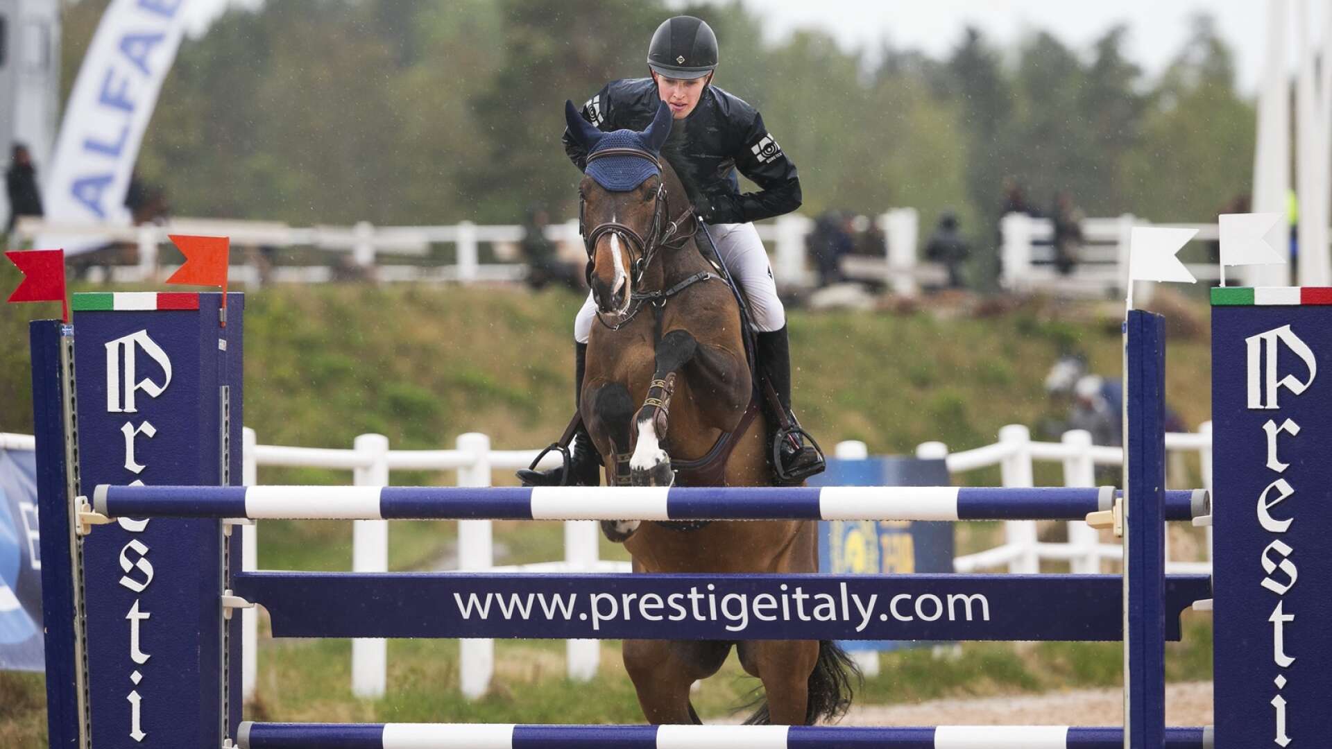 Filip Ågren är tillbaka på Wermland Equestrian Games, men denna gång med en ny häst. 