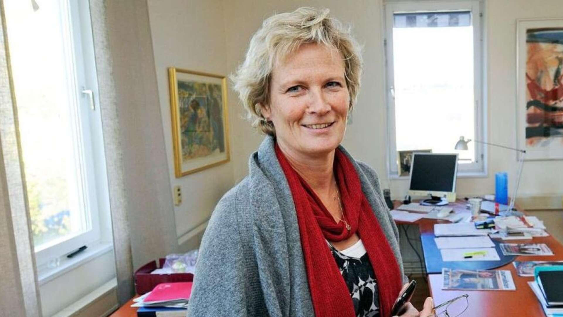 Lena Larsson sitter kvar i Svenska innebandyförbundets styrelse.