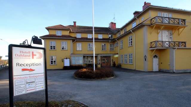 Hotell Dalsland i Dals-Ed gick i konkurs i början av februari. /ARKIVBILD