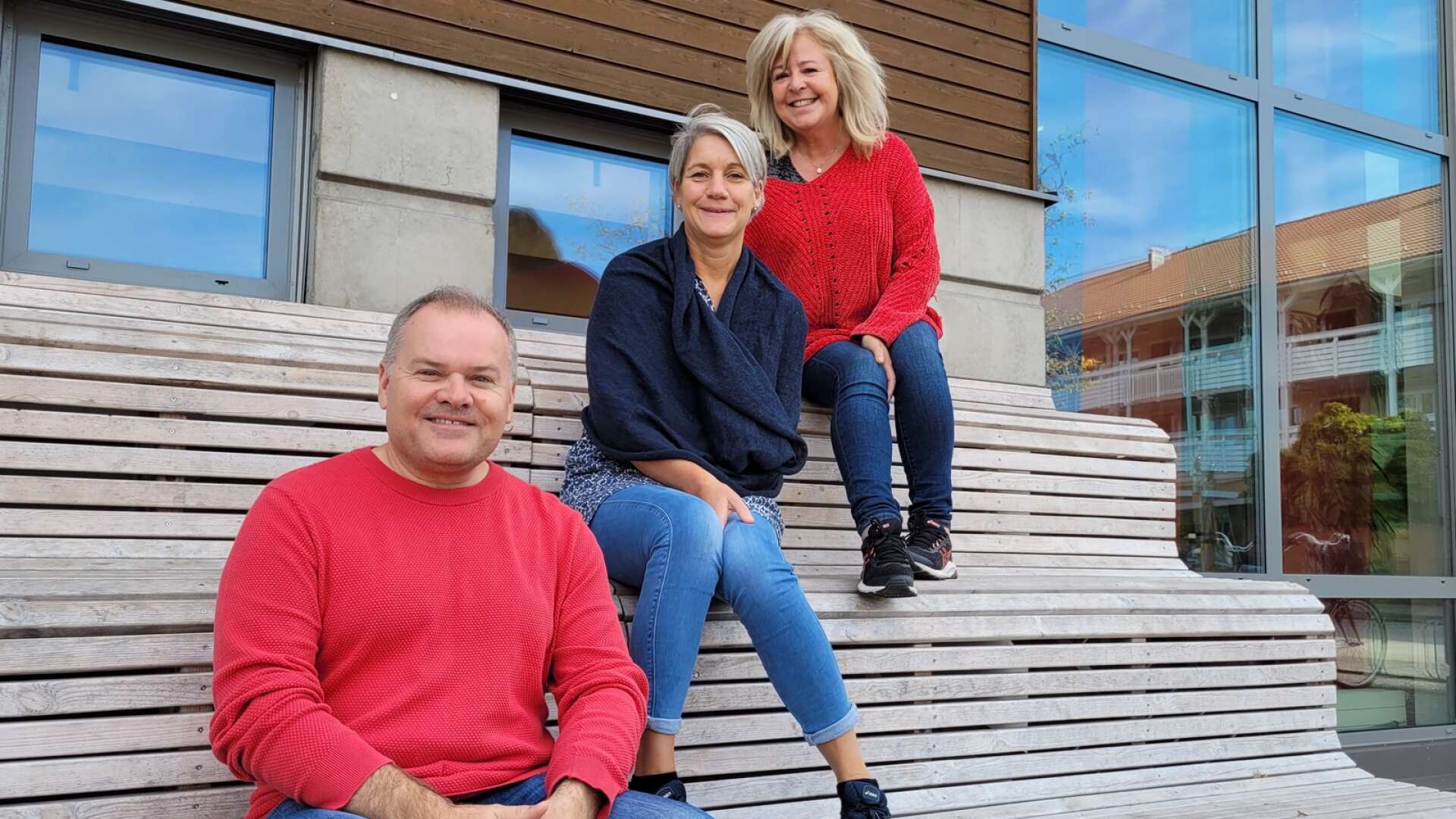 Håkan Torpenberg, Johanna Gregorc och Inger Nordström ser fram emot höstens kulturtermin, som innehåller två nya ämnen i kulturskoleutbudet.