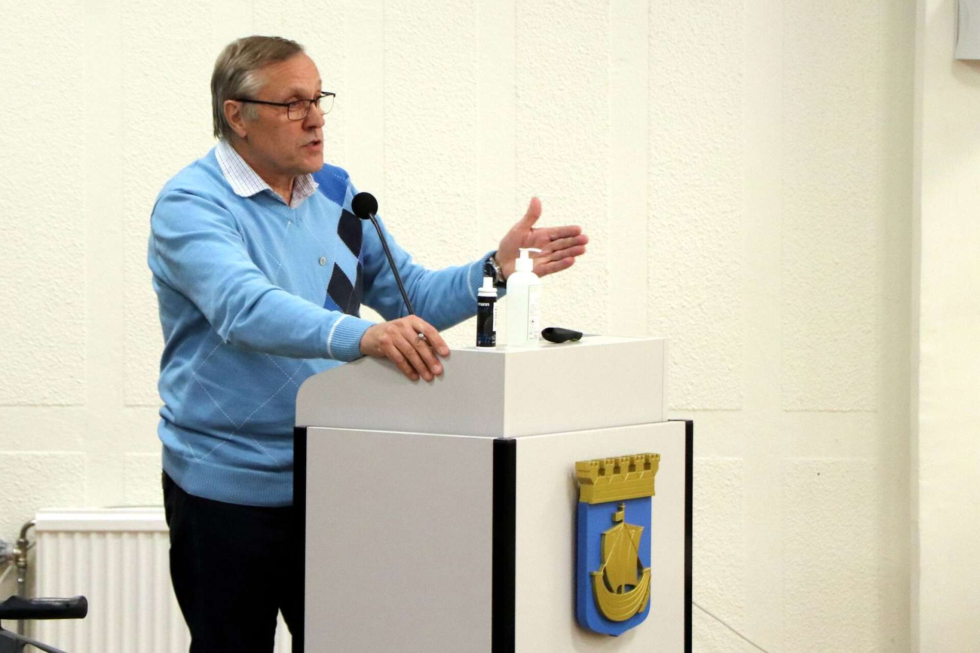 Lars Glad (M) var ordförande för tekniska utskottet samt ledamot i kommunstyrelsen förra mandatperioden 2018-2022. 