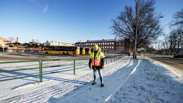 Hamngatan i centrala Karlstad kommer delvis stängas av från och med den 4 april. 