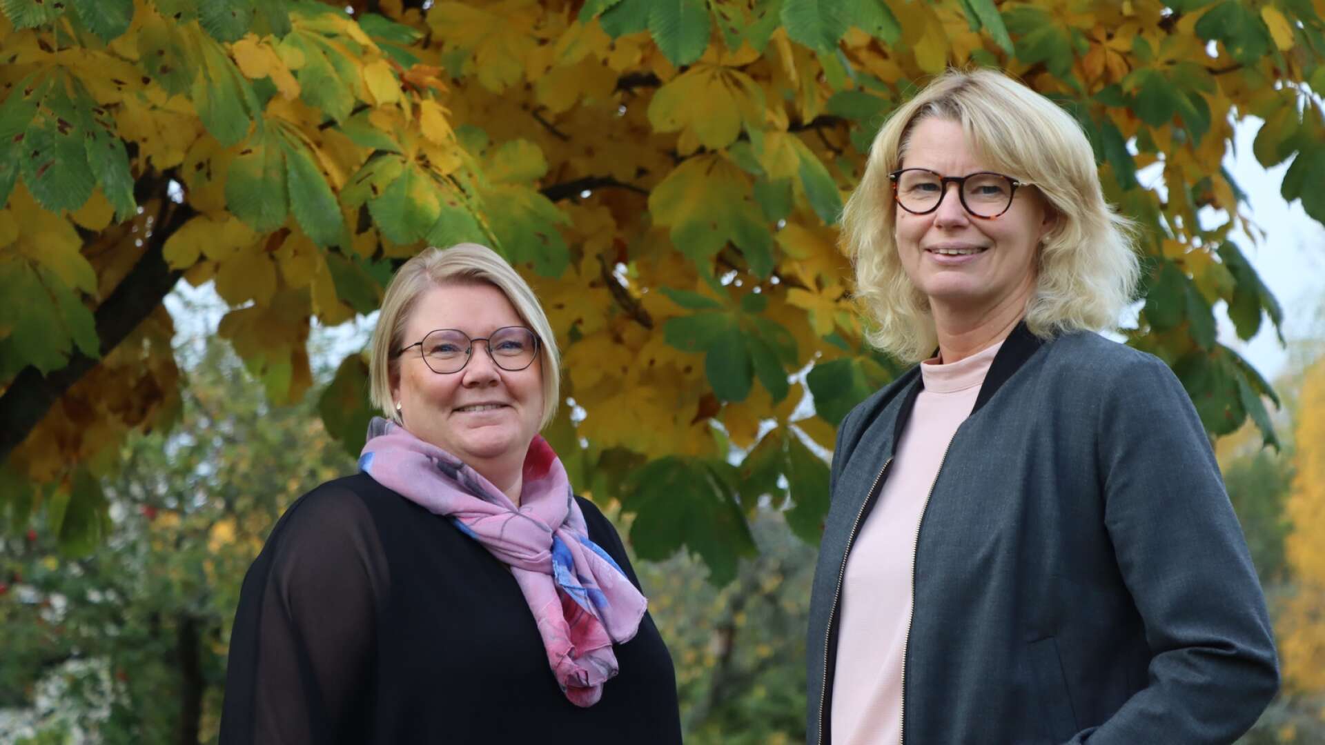  Karin Bergqvist och Mirjam Neuman är personliga ombud i Gullspång och Mariestadoch stöttar personer med psykisk funktionsnedsättning