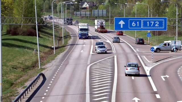 61:an, västra Värmlands mest viltolycksdrabbade väg.