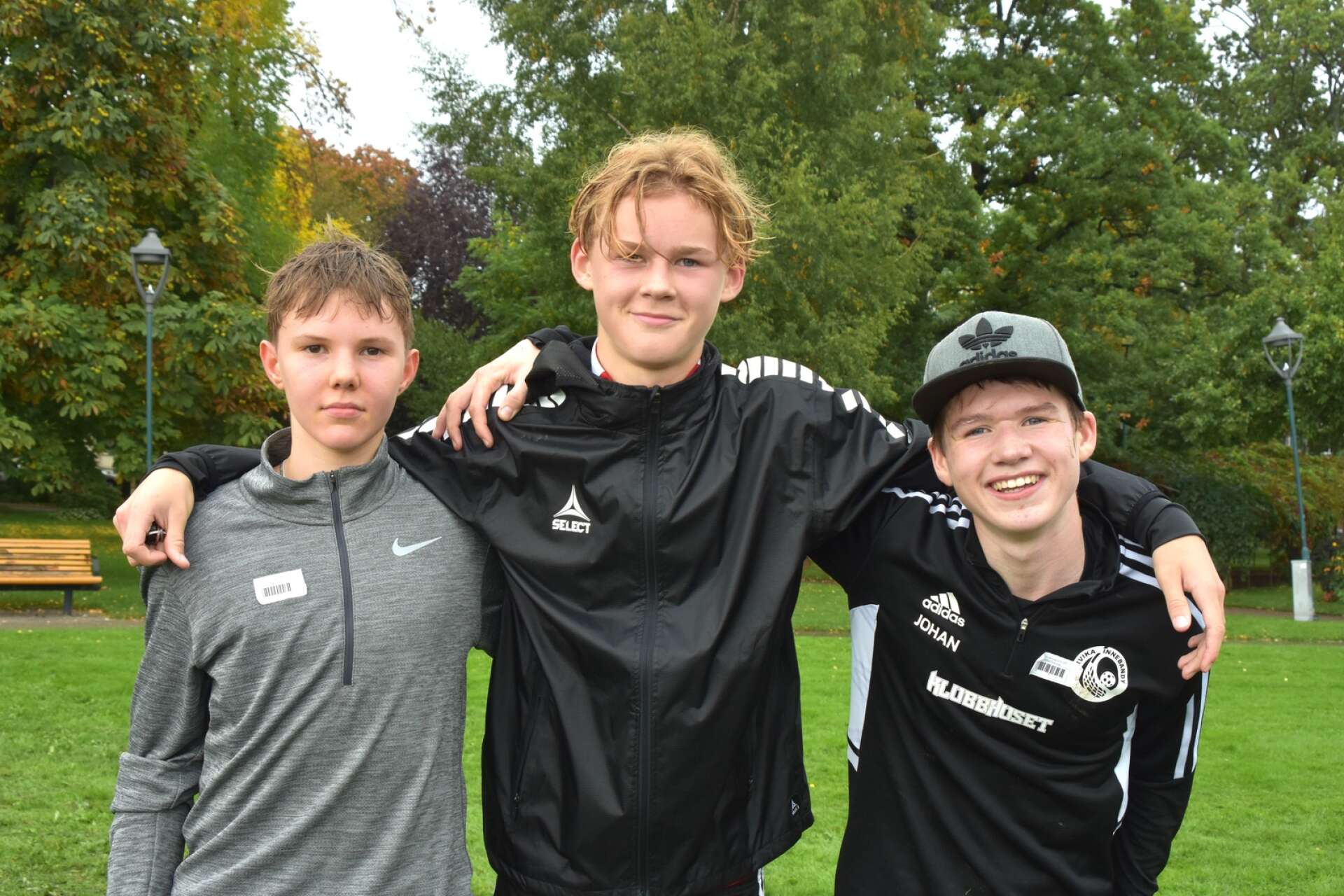 Snabbast över mållinjen blev Ludvig Steffansson, (2:a) Sebastian Aspetorp (1:a) och Johan Eriksson (3:a).