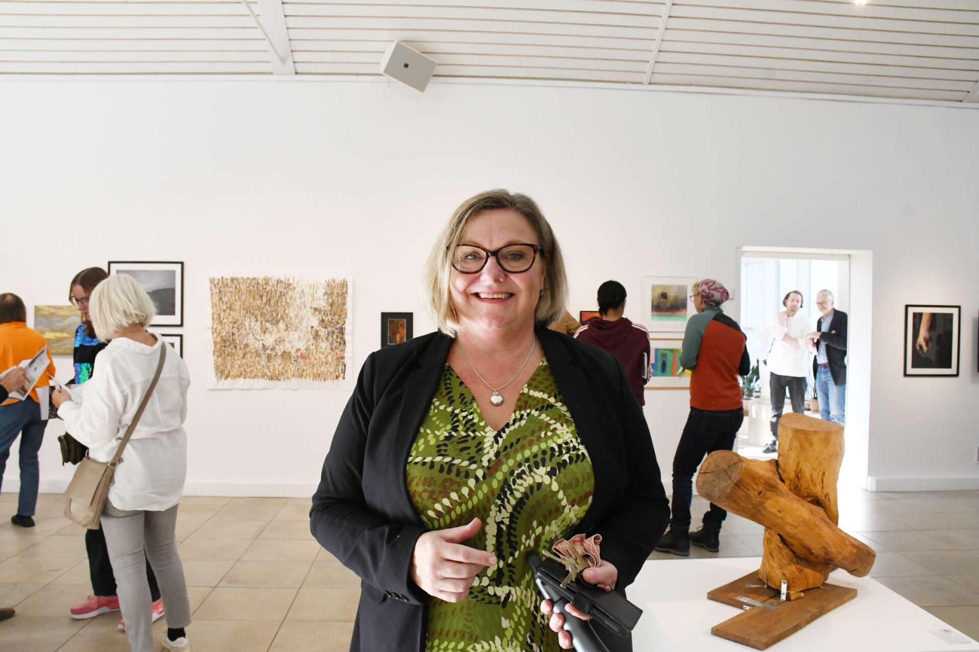 ”Arvikaborna är aktiva” konstaterade Anneli Strömberg, museichef på Rackstadmuseet.
