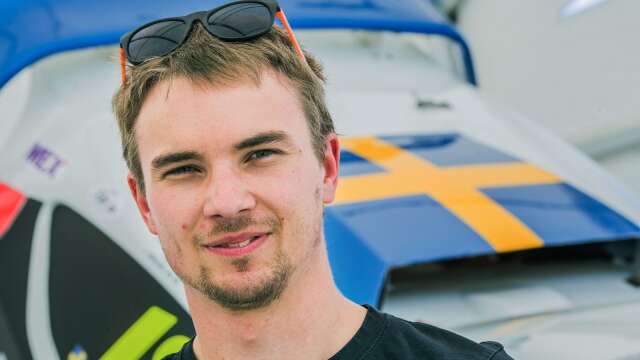 Sebastian Eriksson kör finaltävlingen i RallyX Nordic för Eklund Motorsport.