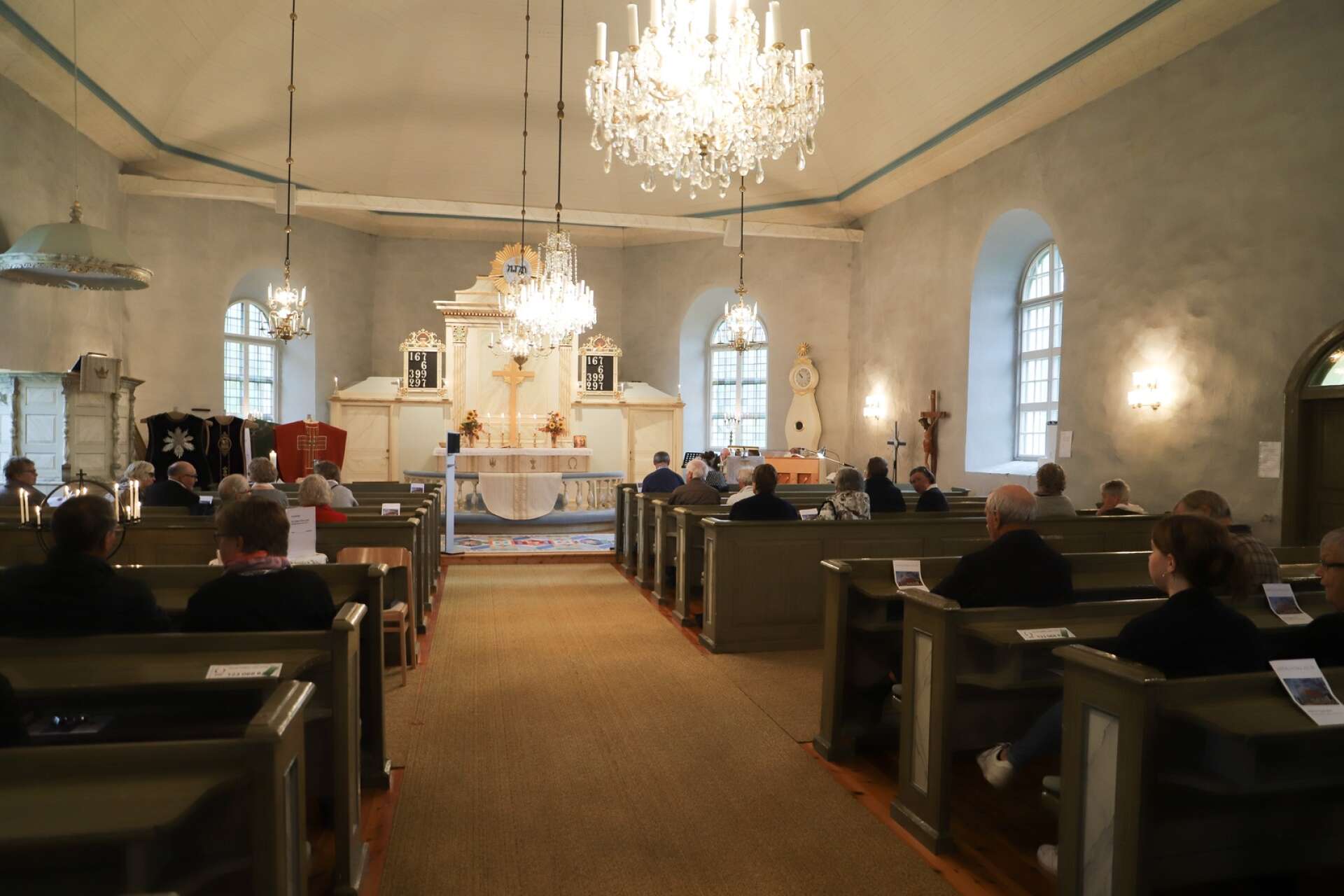 Närmare 60 personer besökte Lerdals kyrka under 250-åsrsjubileet.