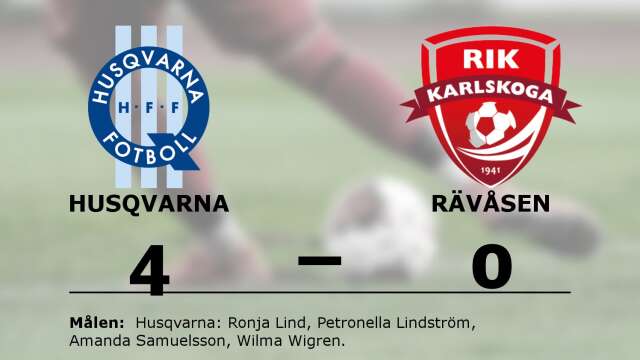 Husqvarna FF vann mot RIK Karlskoga
