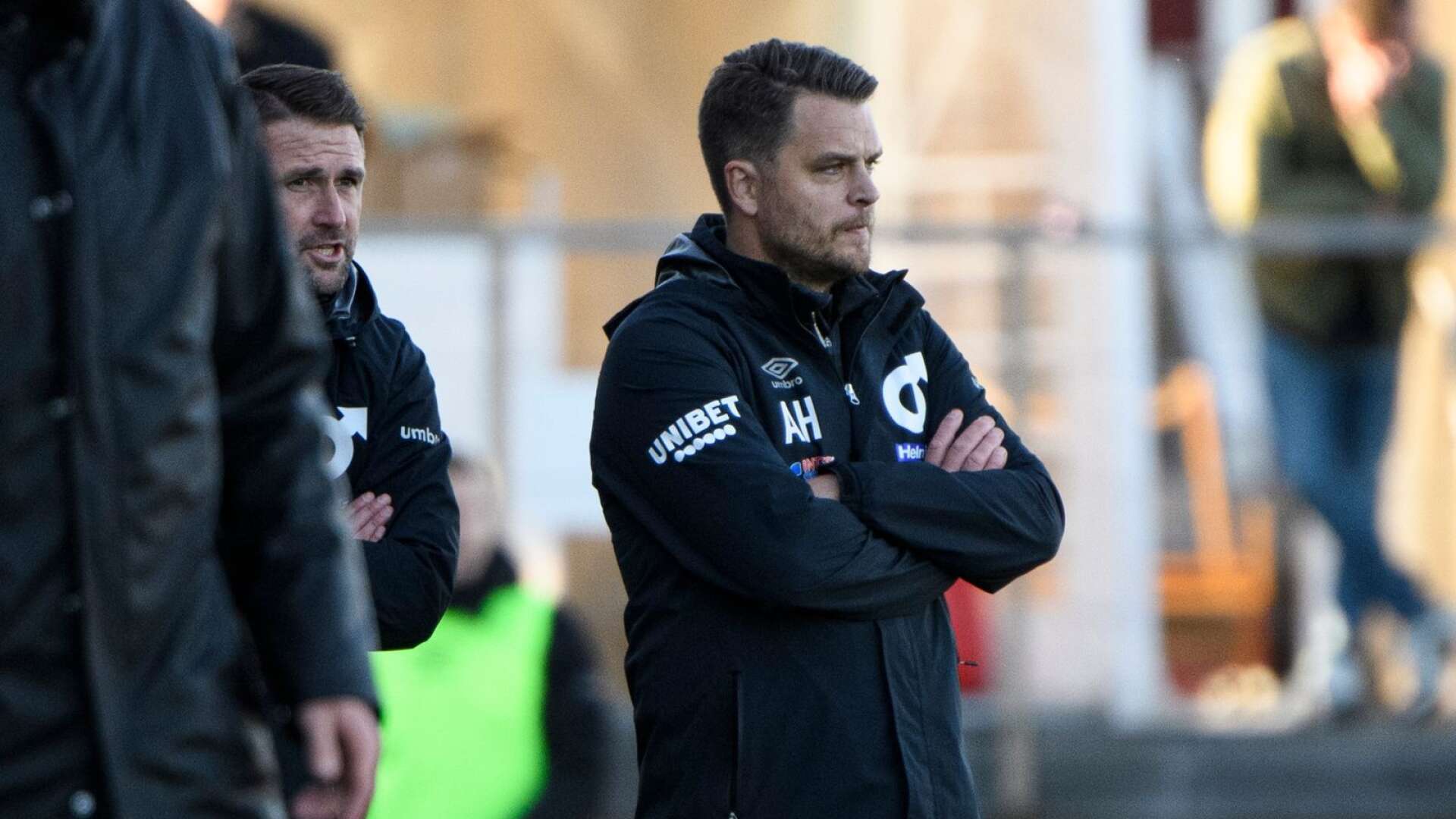 Andreas Holmberg var inte helt nöjd efter 1–1 mot Elfsborg.