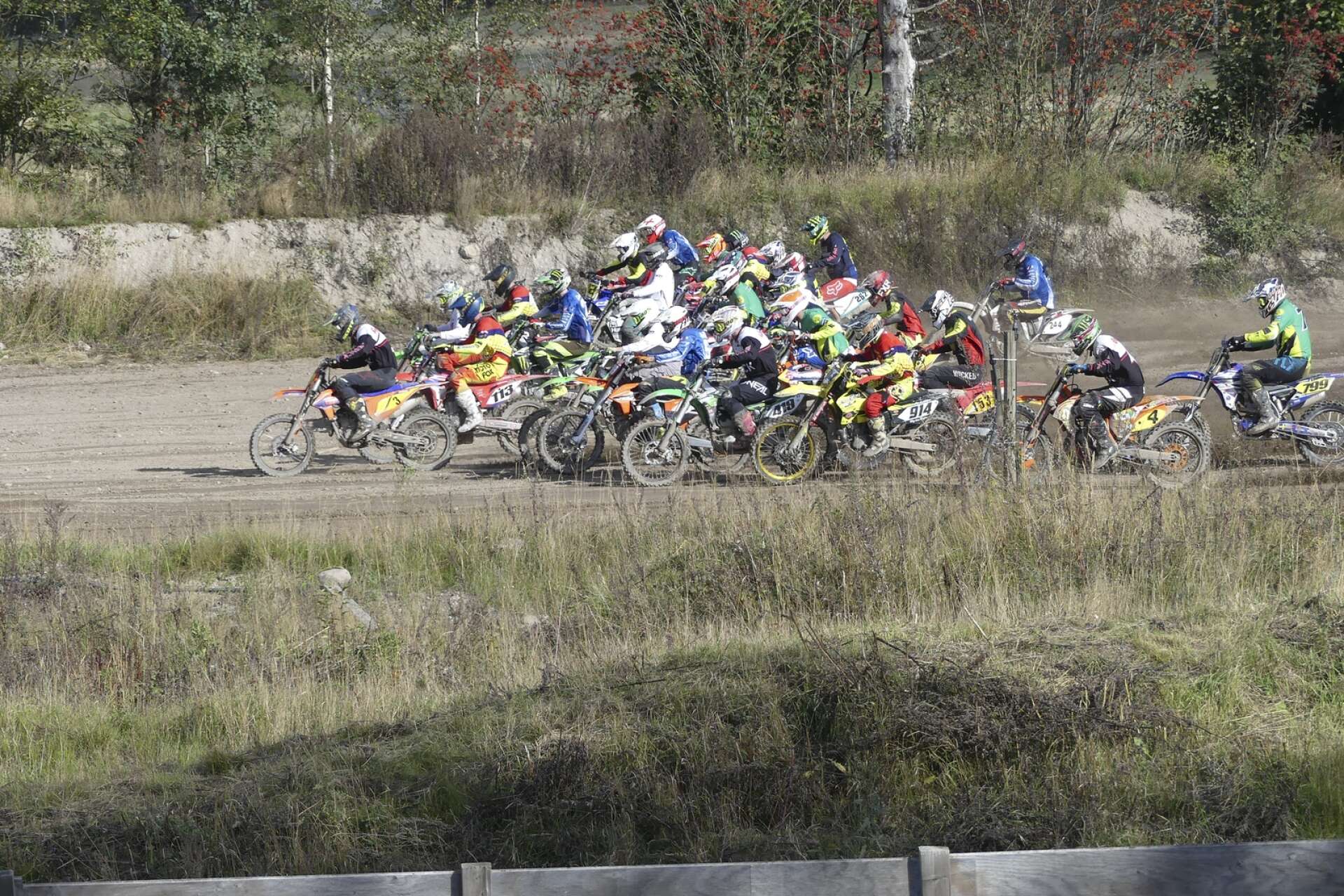 Säffle Motorcrossklubb arrangerade deltävling 4 i serienKocklandabanan