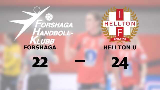 Forshaga HK förlorade mot IF Hellton