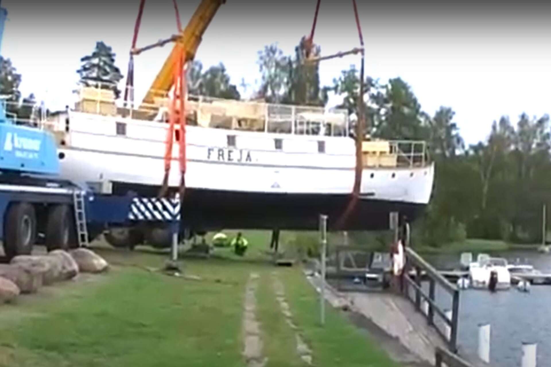 I augusti sjösattes Freja och nu hoppas ångbåtsföreningen att aktörer i Sunne vill se Freja i Sunne igen till sommaren. 