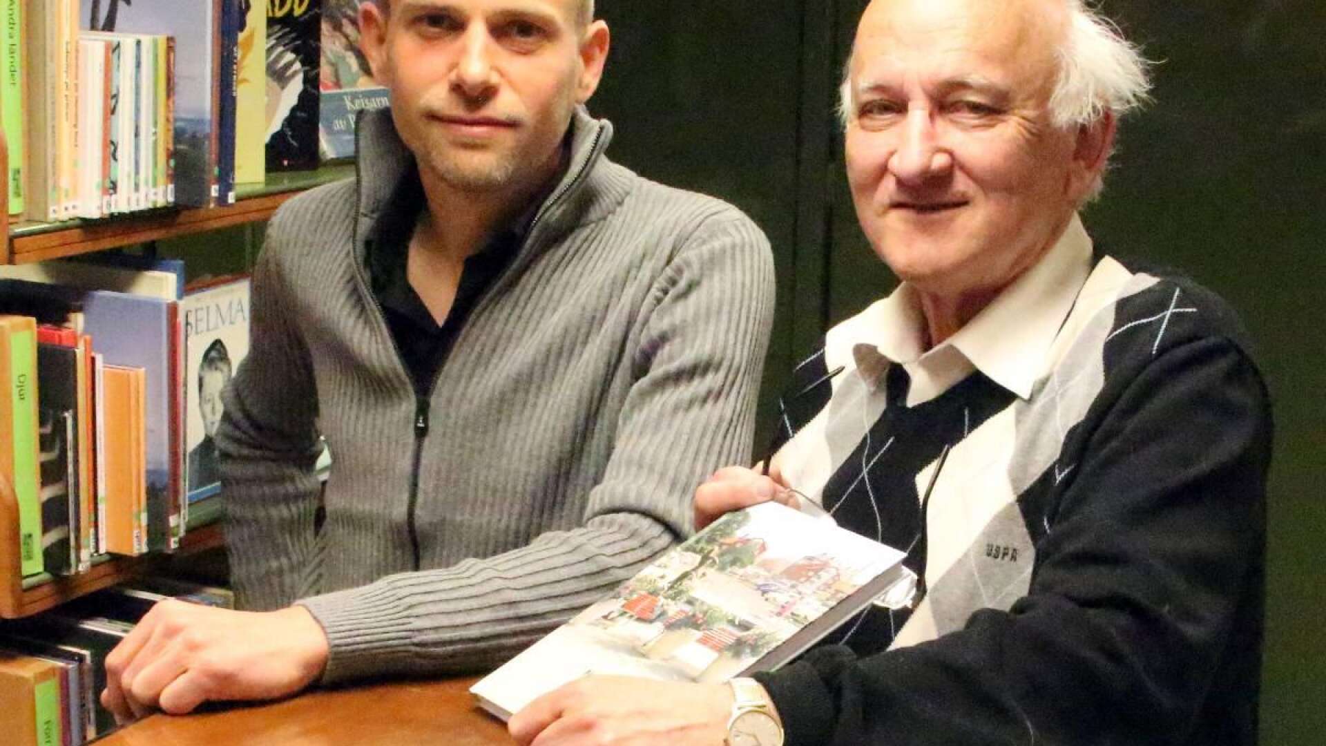 Författarna Andreas Hansen och Sven-Erik Dahlström.