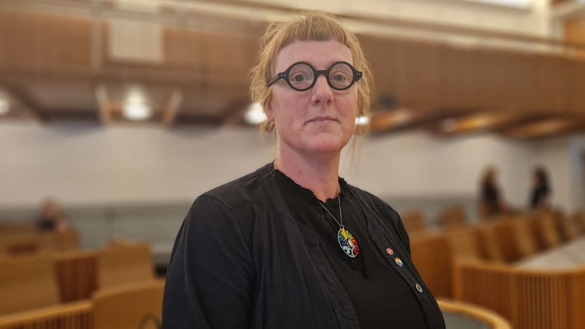 Alla ska ha samma grundläggande rättigheter tycker Anna Lilja, ordförande för Vänsterpartiet i Karlskoga och ledamot i fullmäktige.