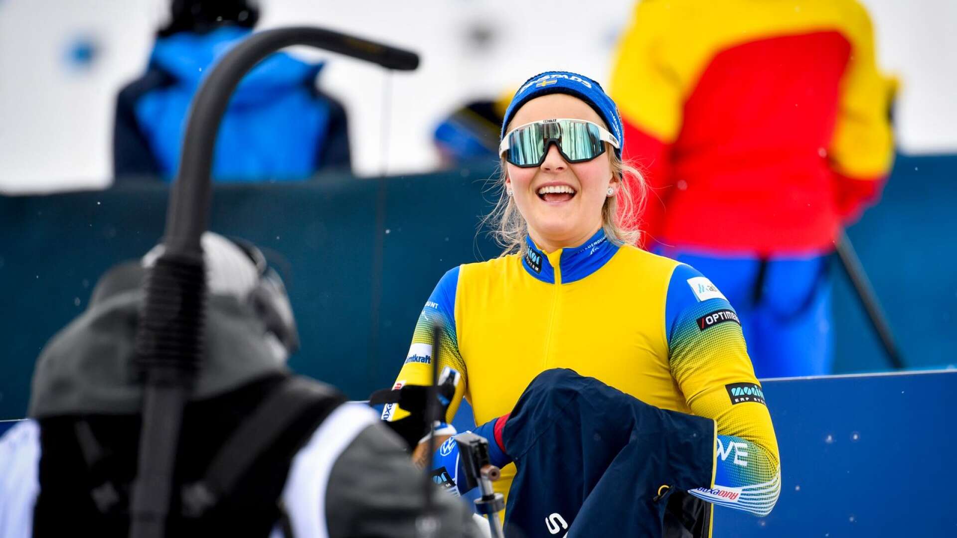 Stina Nilsson överraskade med att bara bomma ett skott och bli tredje bästa svenska.