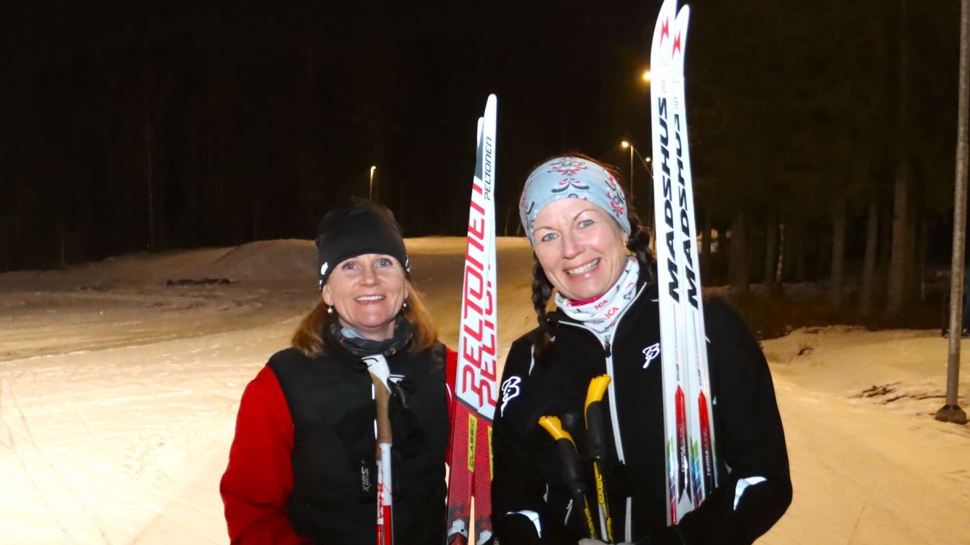 Annika Gip och Charlotte Olsson från Åmål ska åka Öppet spår under Vasaloppsveckan.
