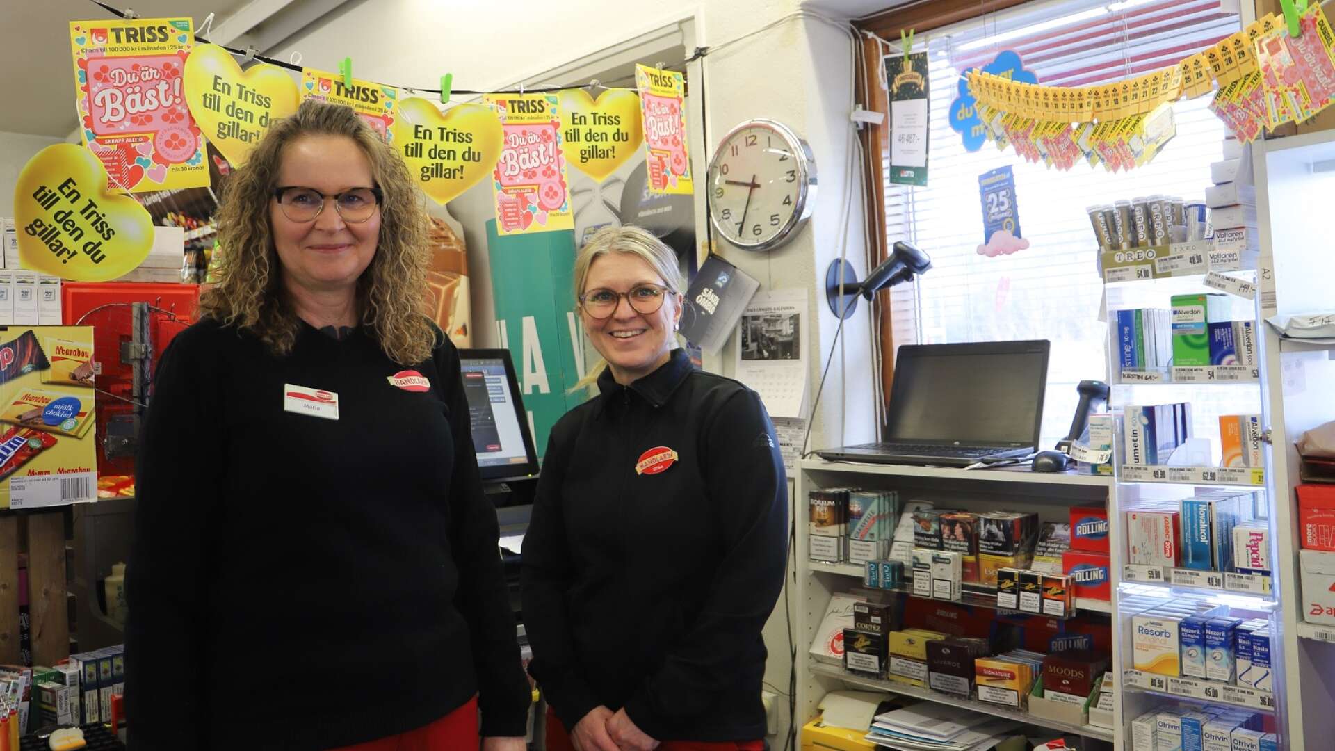 Maria Berg och Ulrika Vik beskriver tiden i butiken som rolig, intensiv och arbetsam.