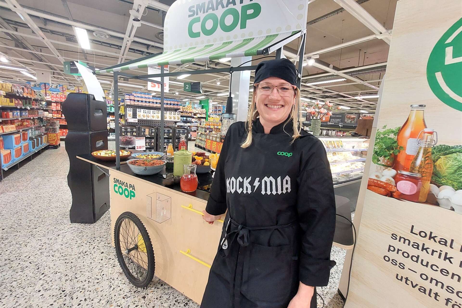 Mia &quot;Kock-Mia&quot; Magnusson är hållbarhetsinspiratör på Coop Värmland och expert på hur man tar vara på maten.