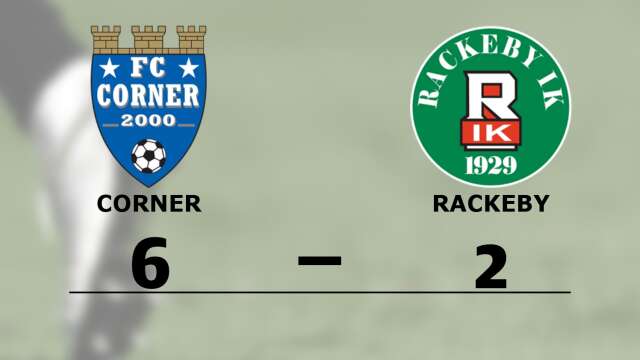 FC Corner vann mot Rackeby IK