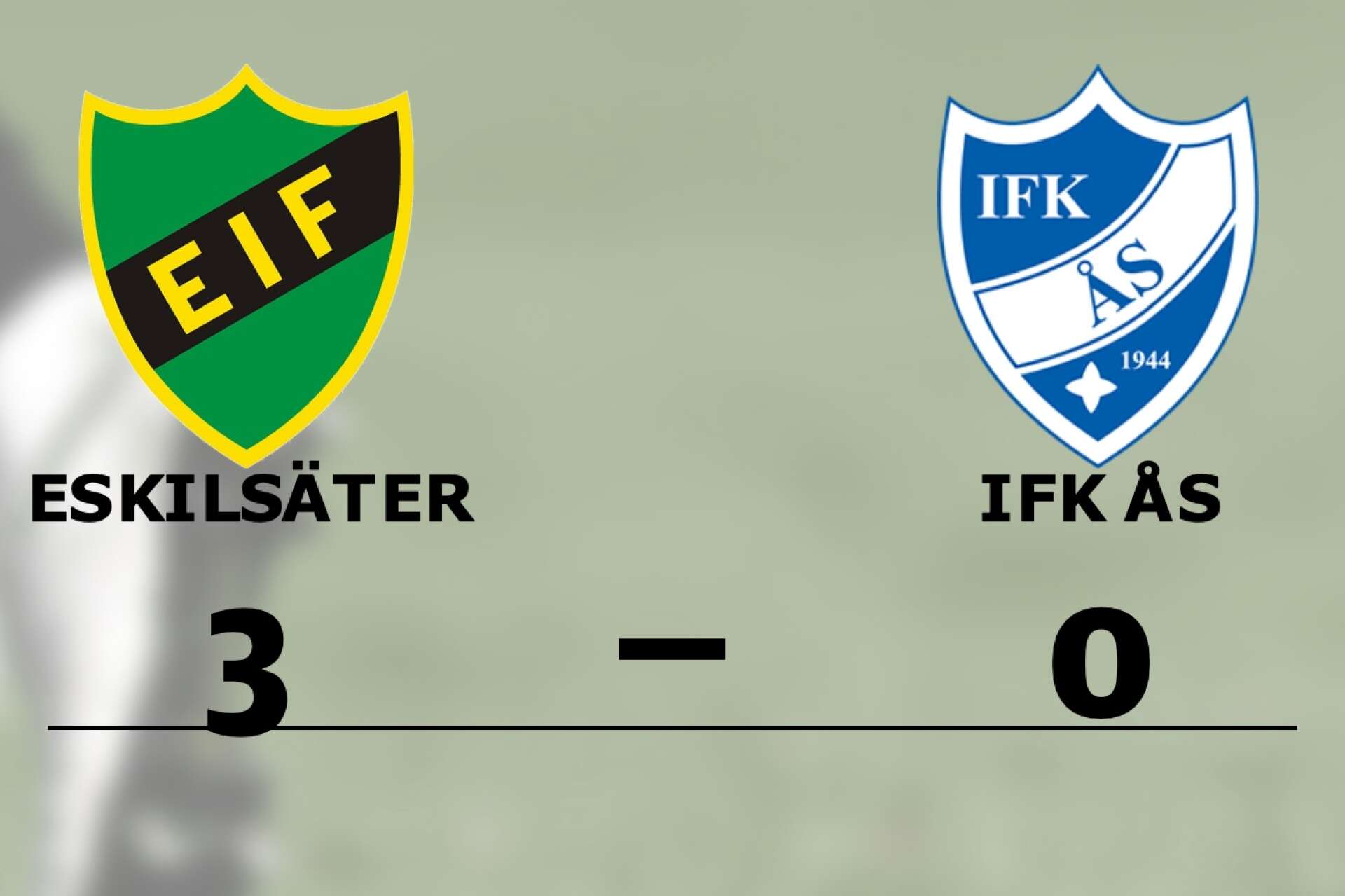 Eskilsäter vann mot IFK Ås