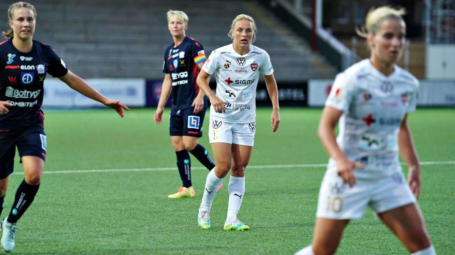 Mimmi Larssons FC Rosengård spelade oavgjort borta mot Vittsjö. Arkivbild. 