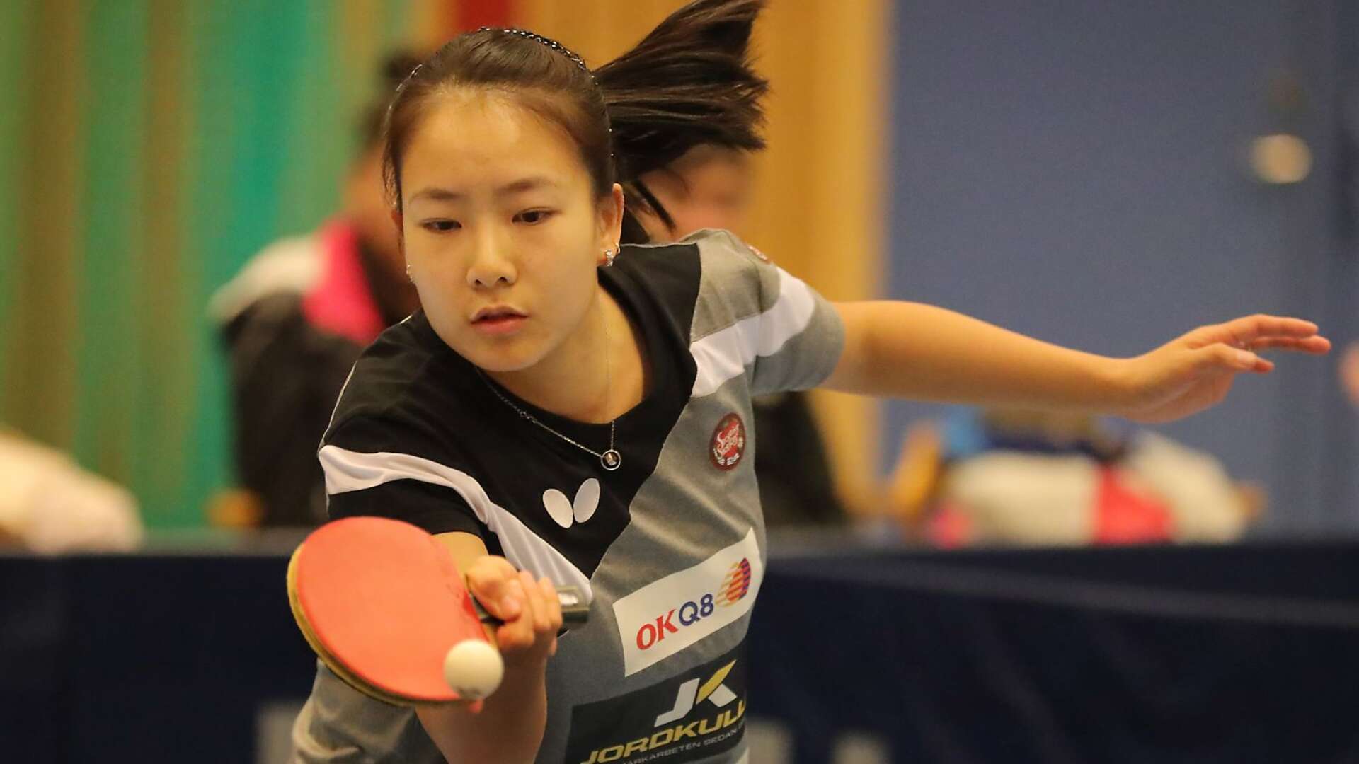Judith Liu tog hem fyra av sex möjliga set under helgens båda matcher