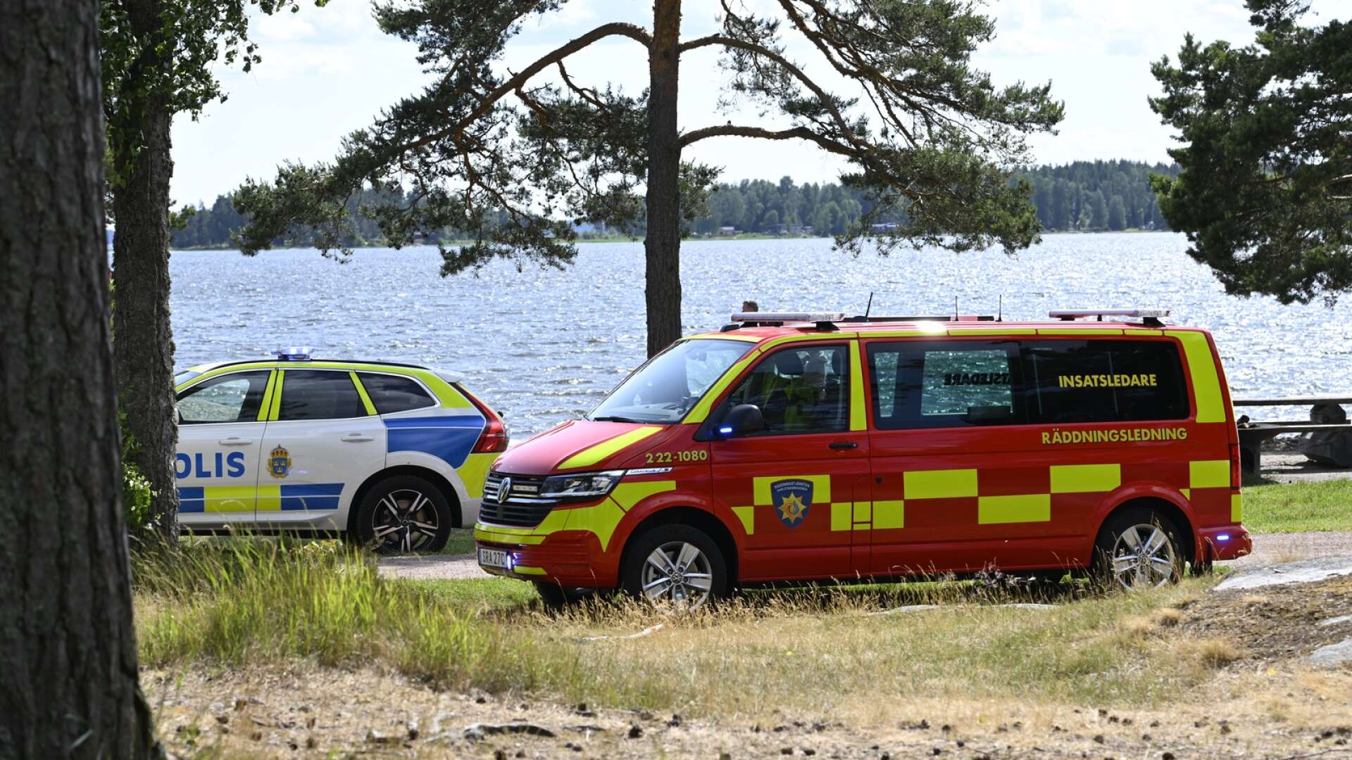 Räddningstjänst larmades om en misstänkt drunkning på Skutberget. 
