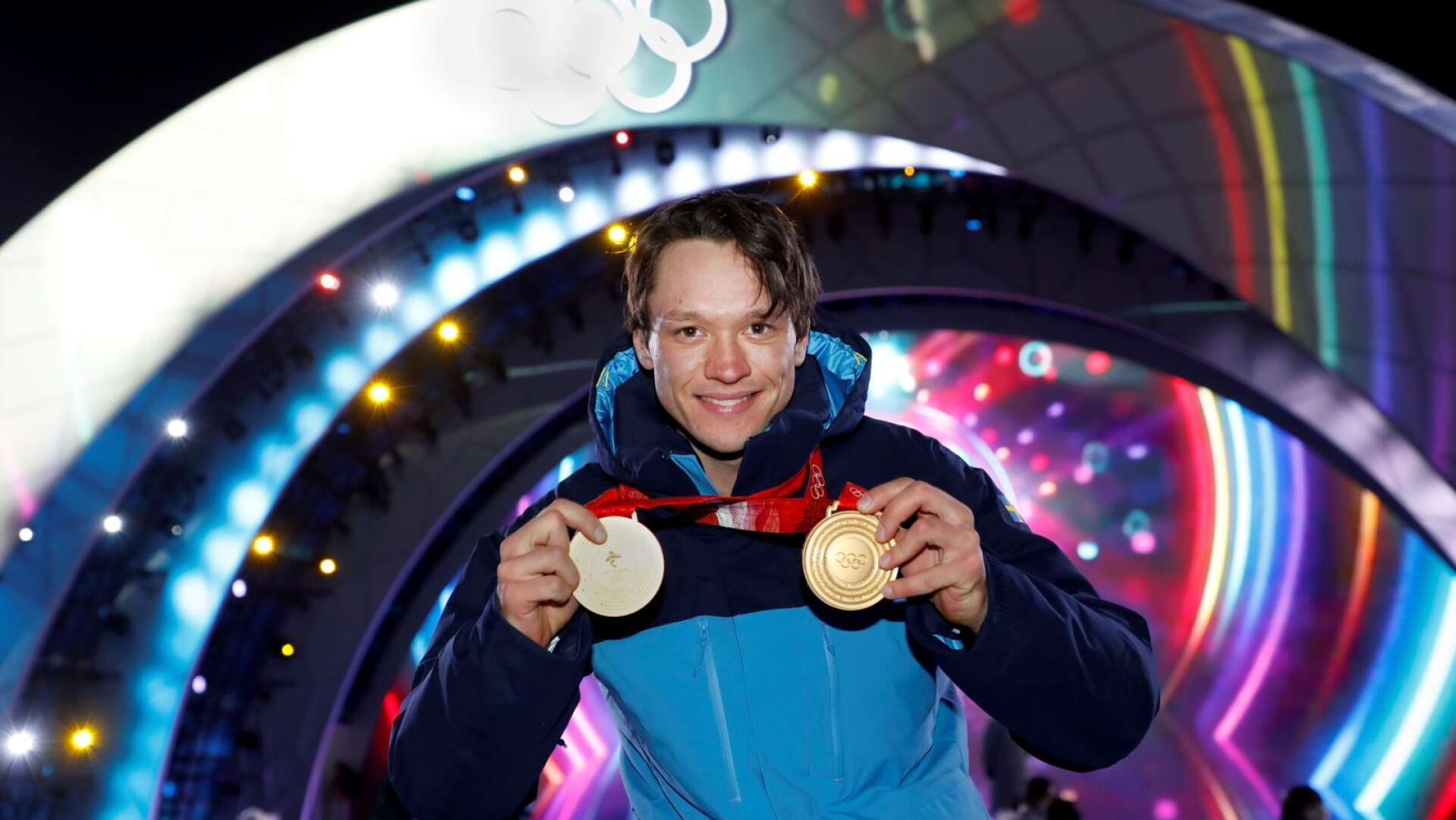 Nils van der Poel blev svensk OS-kung med två guldmedaljer.