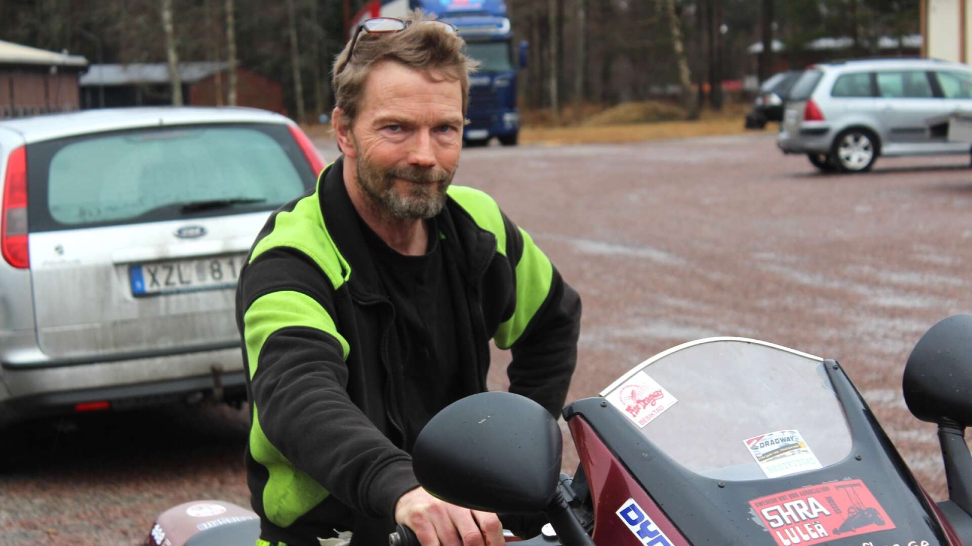 Harri Mäenpää är en av alla kristinehamnare som kommer delta i mc-kortegen på långfredagen.