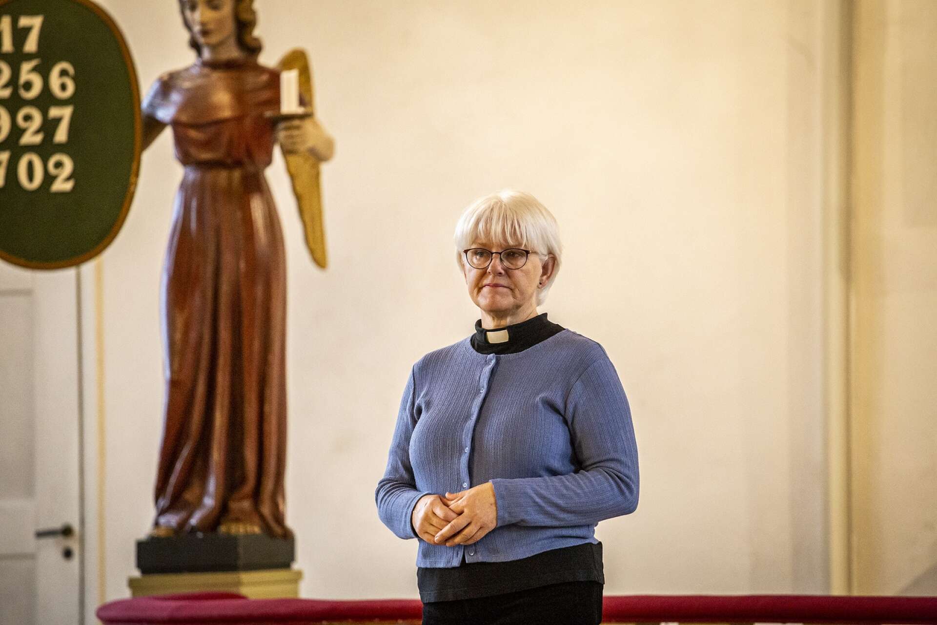 På söndag är det installation av Kerstin Almegård på högmässan i Åmåls kyrka.