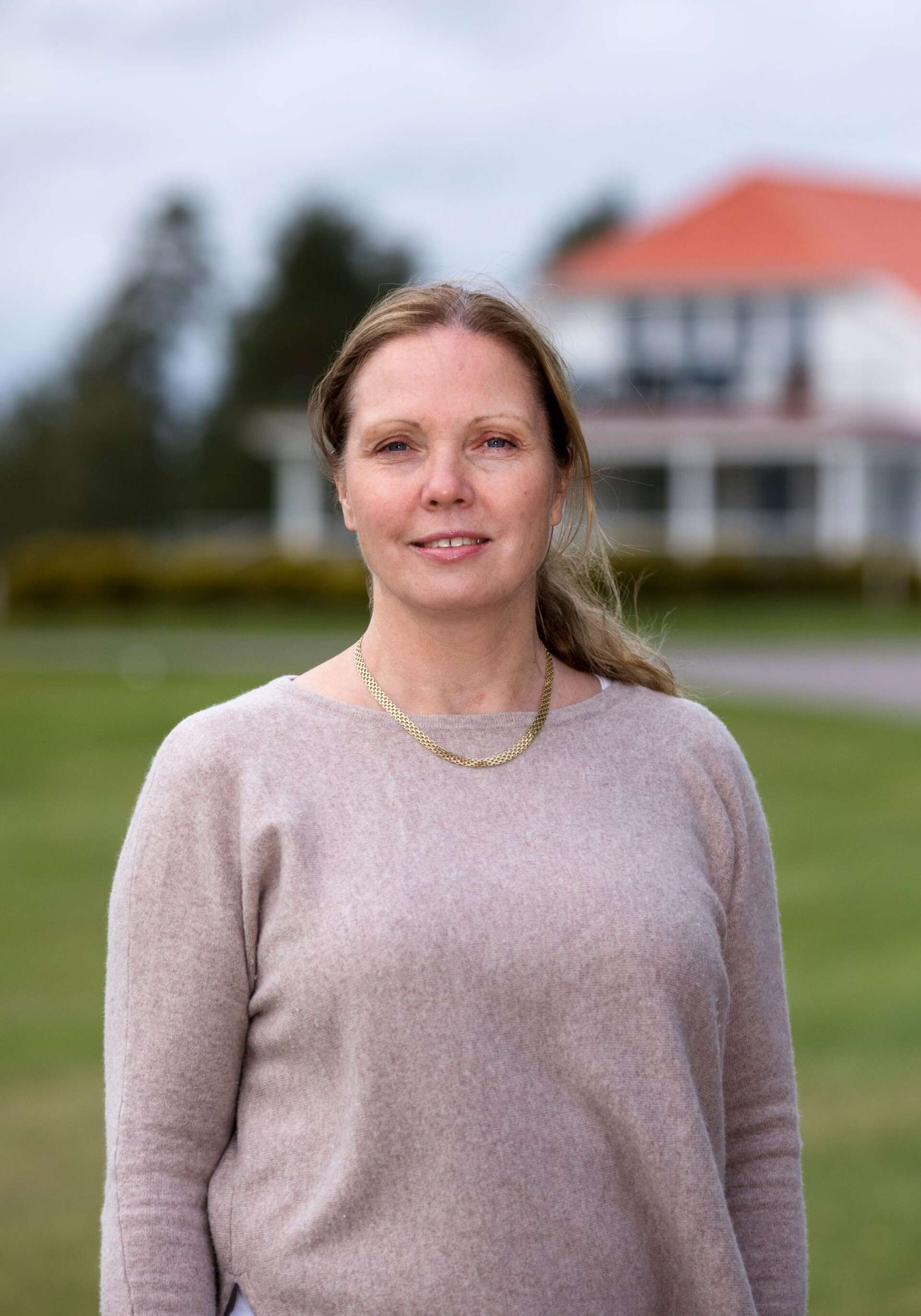 ”Golfboomen har gett oss mycket positiv energi”, säger Lena Jonsson, styrelseordförande i Karlstad Golfklubb