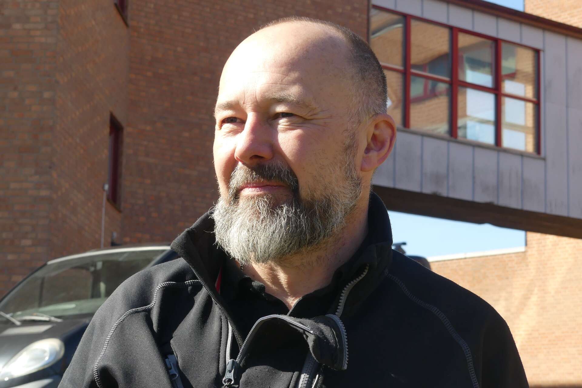 Håkan Lindgren från JP Entreprenad är projektledare för bygget.