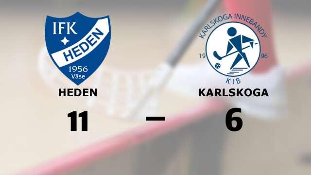 IFK Heden vann mot Karlskoga IB