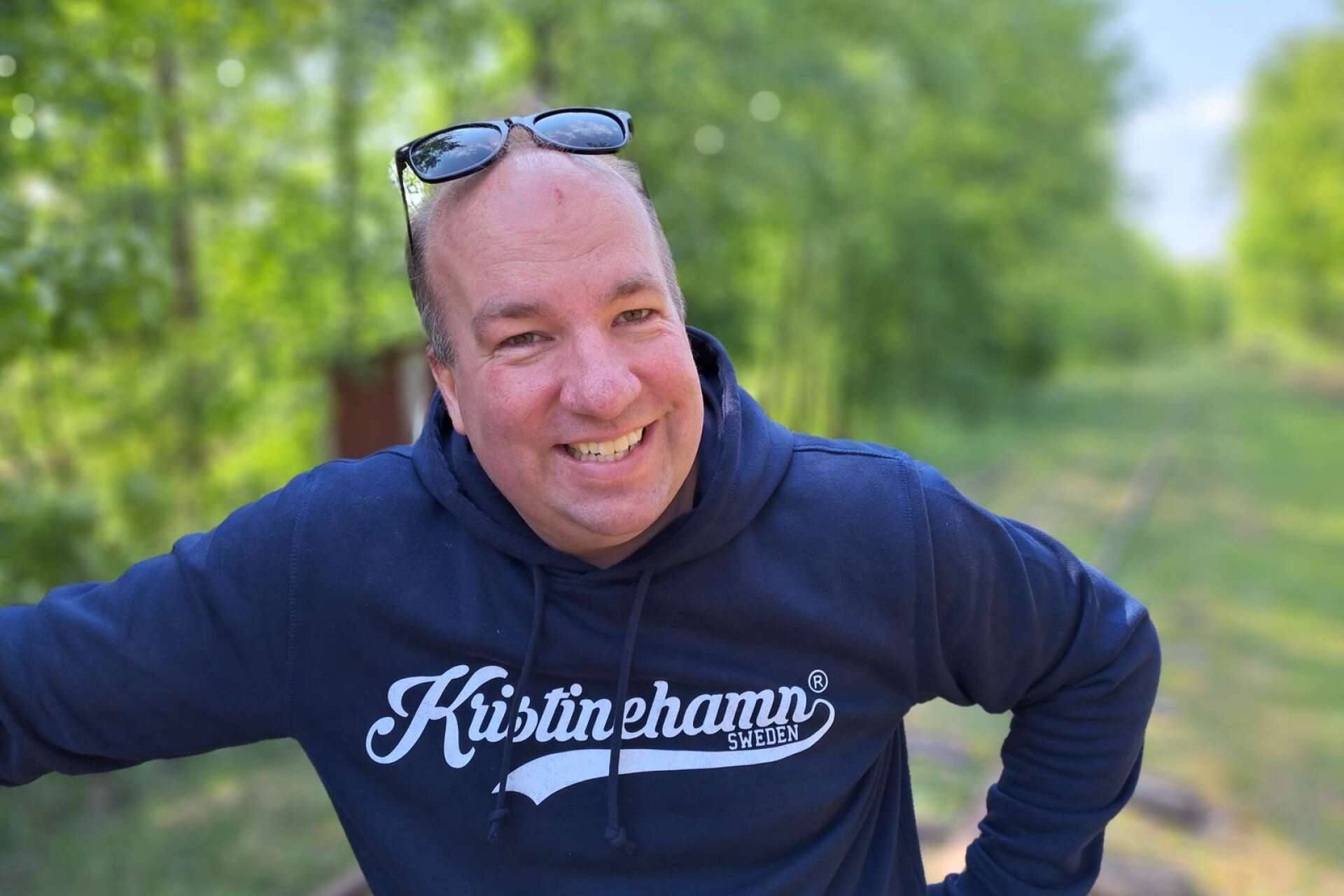 Patrik Ekman säger att han älskar Kristinehamn.