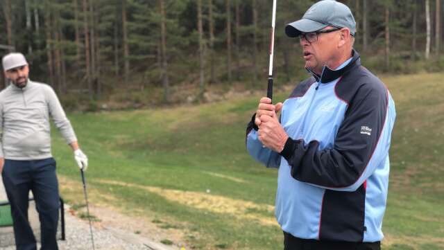 Henri Reis har nu gjort sitt första träningspass med Arvika Golfklubb.