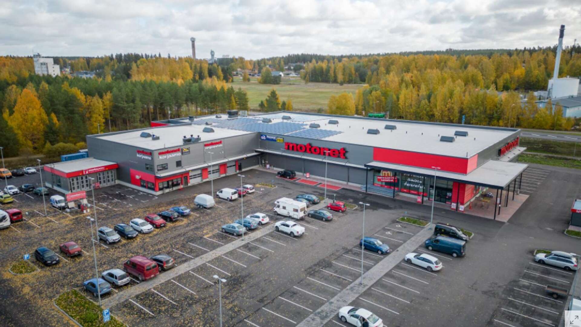 Den finska kedjan Motonet ska öppna varuhus i Mariebergs handelsområde.