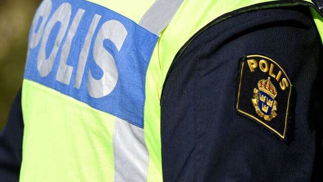 Polisen fick larm om ett inbrott i Skövde på annandagen.