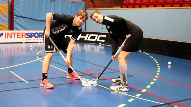 Niklas Sandelius och Hugo Rosén är två av A-lagsspelarna som valde att stanna när laget drog sig ur division 2. 